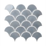 grey crackle fan