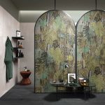 LAB325 FORM PEARL 60X120 + WIDE&STYLE FOREST A+B 120X240 + CROSSROAD WOOD COAL 26X200_2