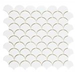 white gloss fan