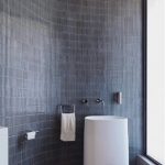 dark blue wall