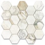 Calacatta Gold Hex 50mm