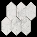 Carrara Elongated Hex