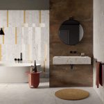 CRYSTAL 120X270, 60X120, 30X60 MIX SIZES RETT-LUX + ATLANTIS LIST. SENAPE 5X60 + INTERNO 9 RUST 60X120