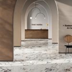 SENSI UP BRECCIA MELANGE LUX+ 120x120 + INTERNO 9 RUST 160x320