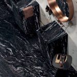TITANIUM BLACK 120X270, 60X120 LUX + SENSI UP INVISIBLE PEARL 60X120 LUX