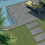 SMOKE HAMMERED 60X90 20 MM