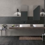 CHALK GREY 80X160 + CHALK ROMBO COAL + WOOD COAL 20X120