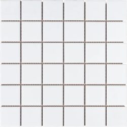 REGENCY MATT WHITE MOSAIC 48X48MM