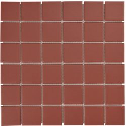 REGENCY MATT RED MOSAIC 48X48MM