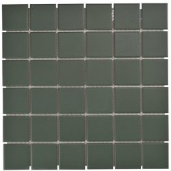 REGENCY MATT GREEN MOSAIC 48X48MM