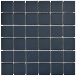 REGENCY MATT NAVY MOSAIC 48X48MM