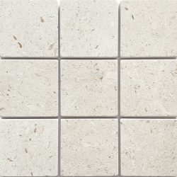 APOLLO WHITE LIMESTONE TUMBLED 10X10CM