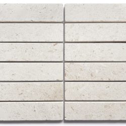 APOLLO WHITE LIMESTONE TUMBLED 5X20CM