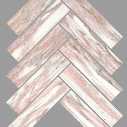 ART NORWEGIAN PINK HERRINGBONE HONED 35X150MM