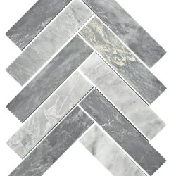 ART CARRARA GREY HERRINGBONE HONED 35X150MM
