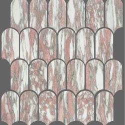 ART NORWEGIAN PINK FEATHER HONED 50X103MM