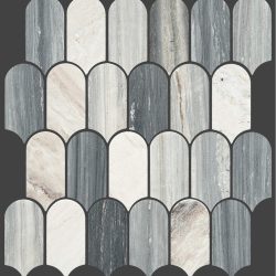 ART BLUE SANDSTONE FEATHER HONED 50X103MM