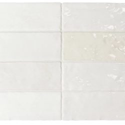 LA RIVIERA BLANC GLOSS SUBWAY 6.5X20CM
