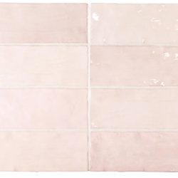 LA RIVIERA ROSE GLOSS SUBWAY 6.5X20CM