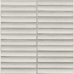 IMPERIAL WARM WHITE GLOSS MOSAIC 2X14.5CM