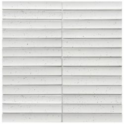 IMPERIAL MAT WHITE SPECKLE CONCAVE 2X14.5CM