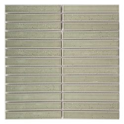 IMPERIAL GREIGE GLOSS MOSAIC 2X14.5CM