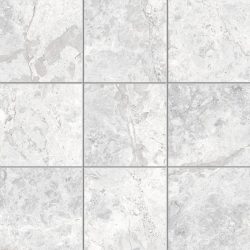 TUNDRA WHITE SQUARE 9.8X9.8CM MOSAIC MATT SMOOTH GRIP