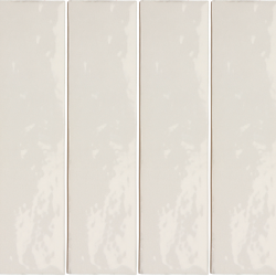 BRICKS WHITE GLOSS 6X24.6CM
