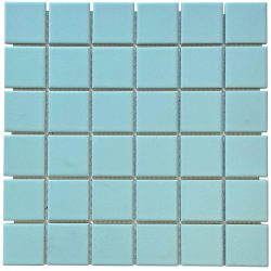 REGENCY MATT DUCK EGG BLUE MOSAIC 48X48MM