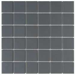 REGENCY MATT BLACK MOSAIC 48X48MM