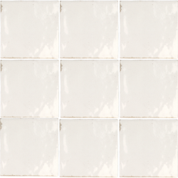 BRICKS (MAJORCA) WHITE GLOSS 10X10CM