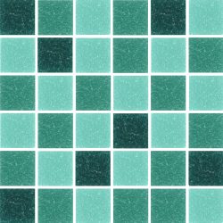 GEMSTONE EMERALD GLASS 2X2CM